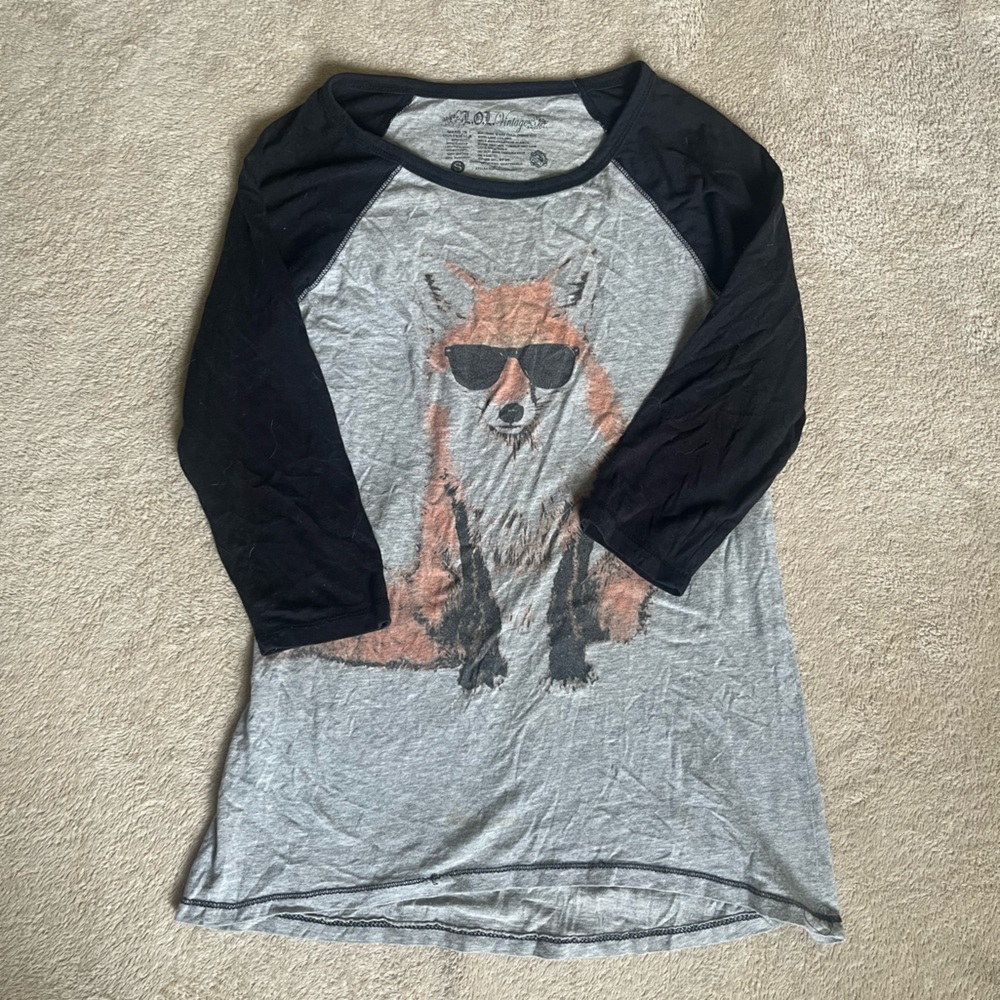 Vintage fox shirt